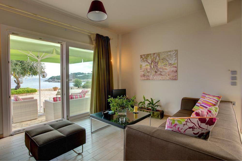 Villa Terra Del Nonno With Sea Views & Pool Gaios Chambre photo