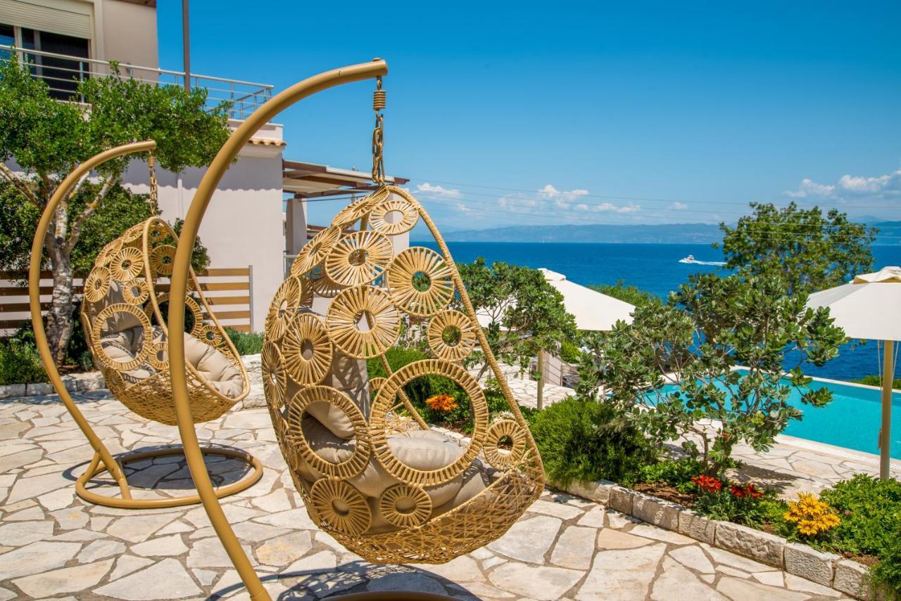 Villa Terra Del Nonno With Sea Views & Pool Gaios Extérieur photo