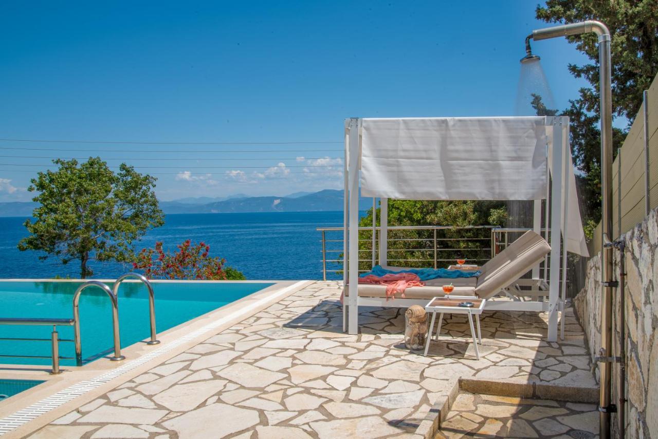 Villa Terra Del Nonno With Sea Views & Pool Gaios Extérieur photo