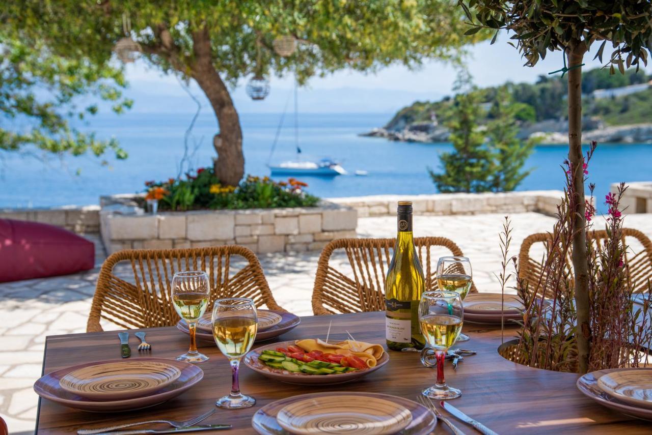 Villa Terra Del Nonno With Sea Views & Pool Gaios Extérieur photo